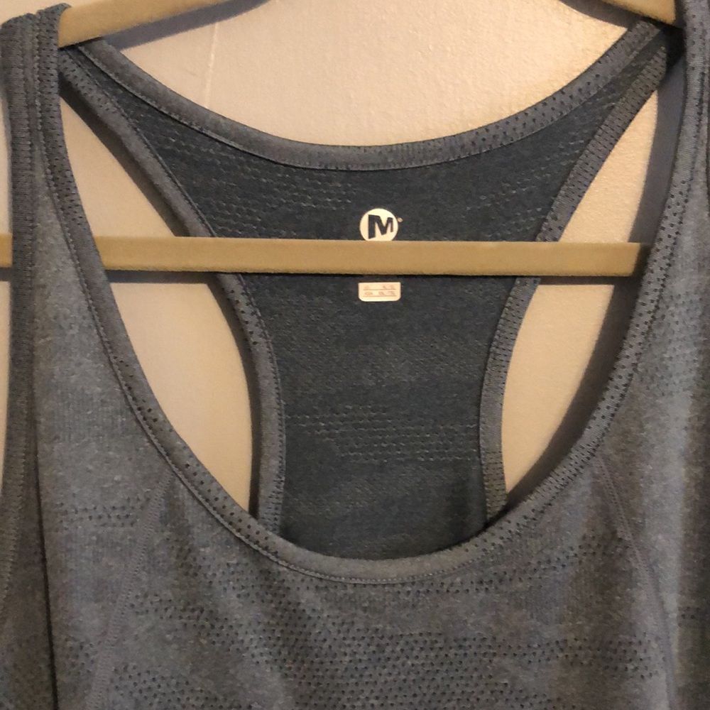 Merrell Blue Racerback Tank Dress - Picture 9 of 9